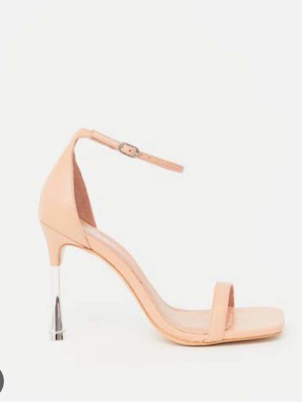 Nwob Lamara London Dion nude sandals size 37 6.5